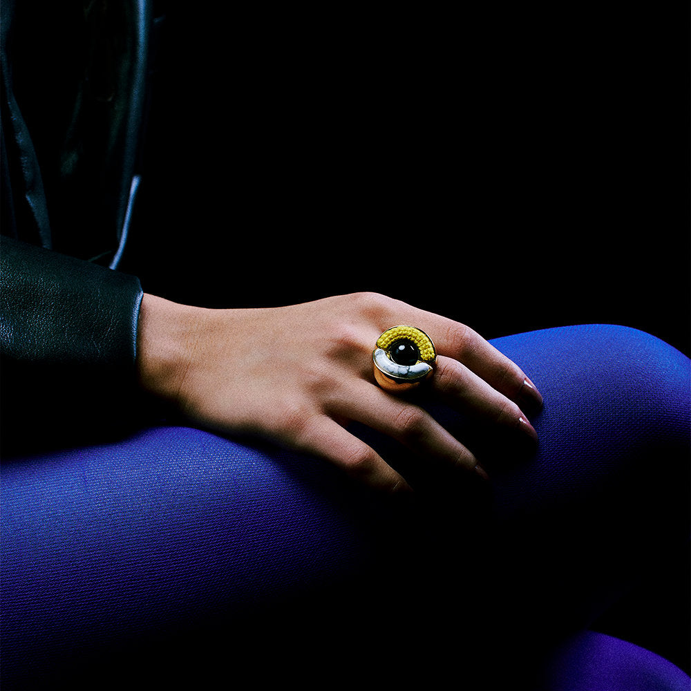 Anel Orfeu Amarelo PB
