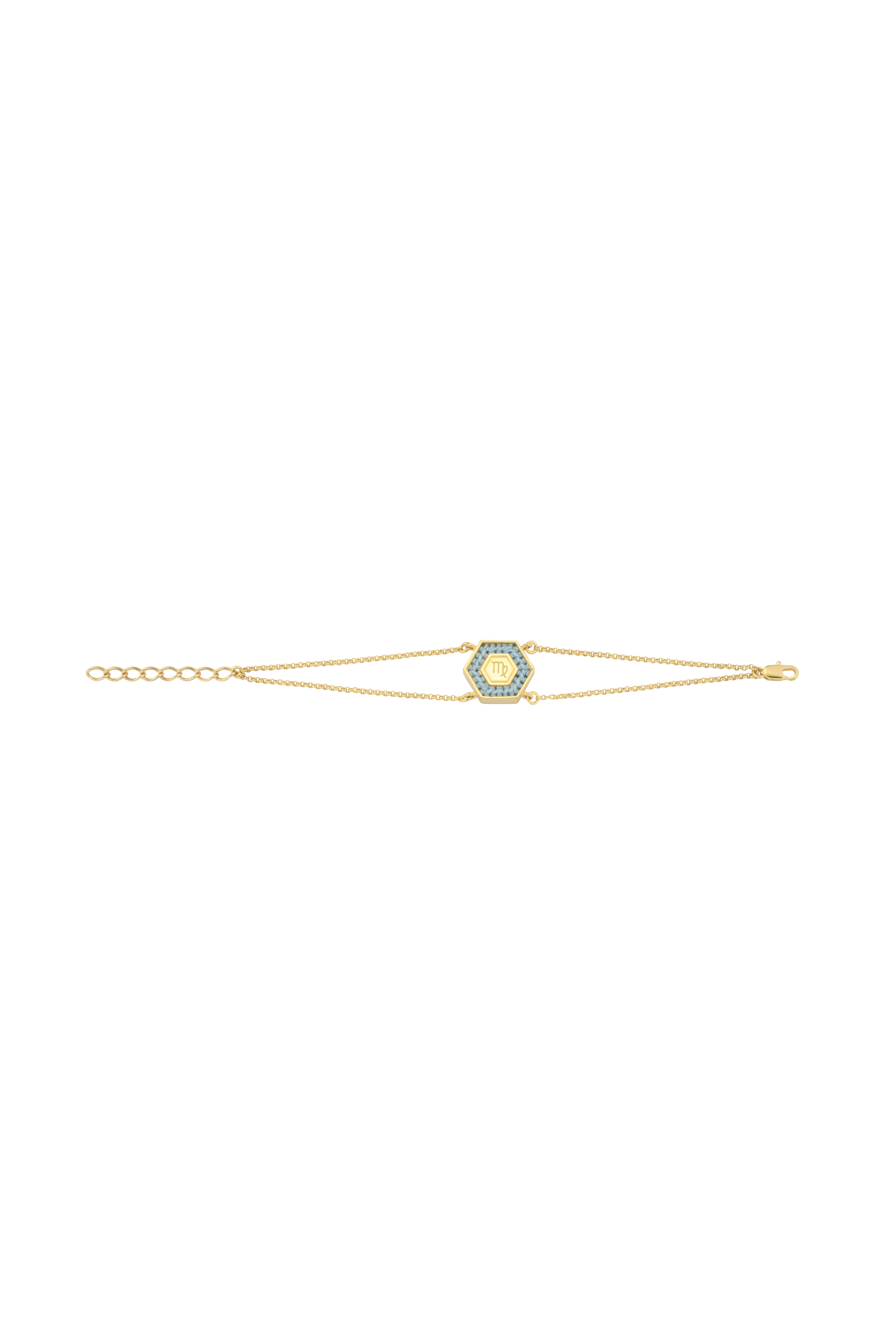 Pulseira Hexagonal Pequena com gravação