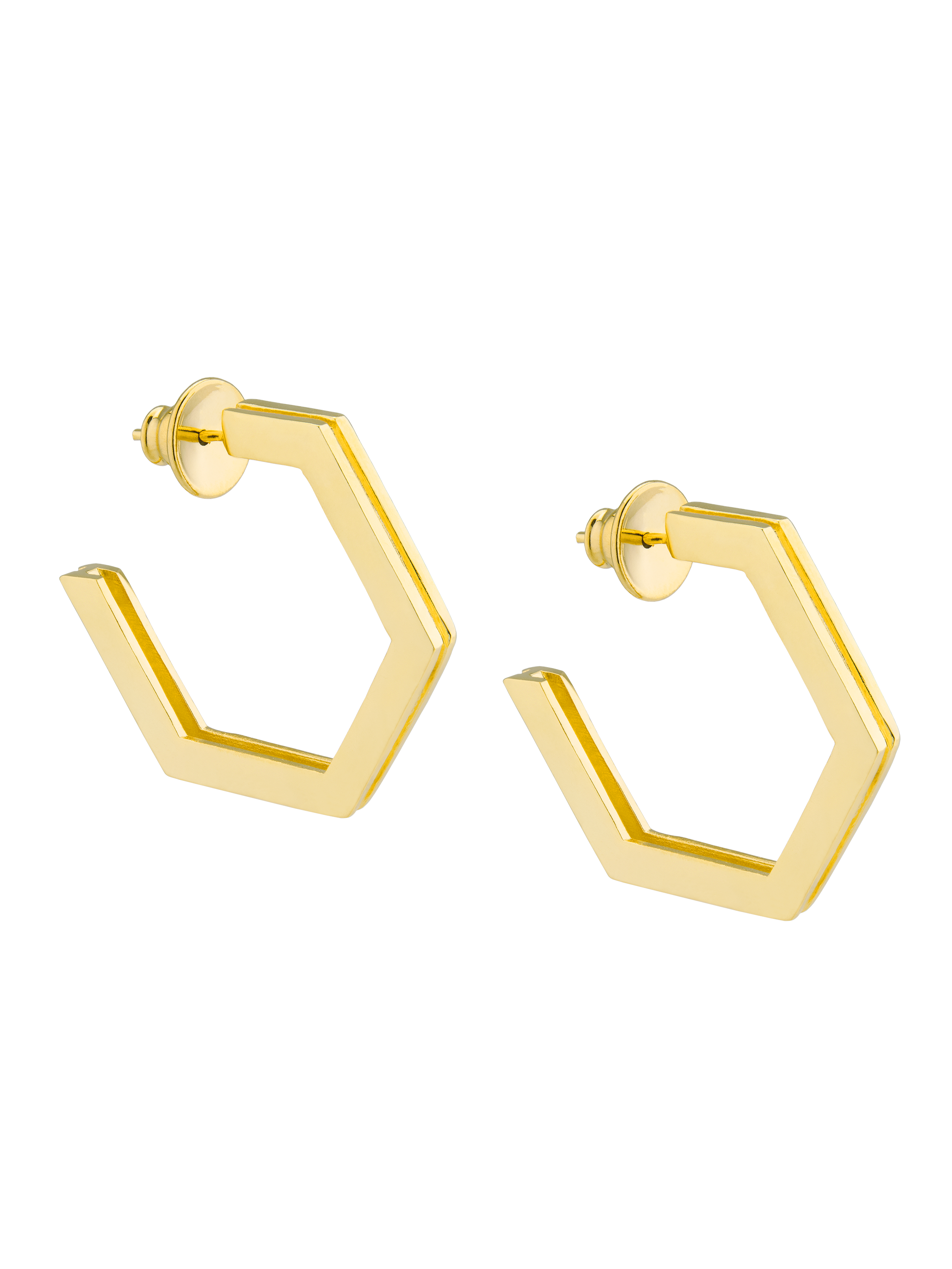 Argola Hexagonal Grande