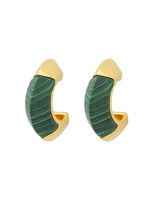 Argola Tempo Malaquita