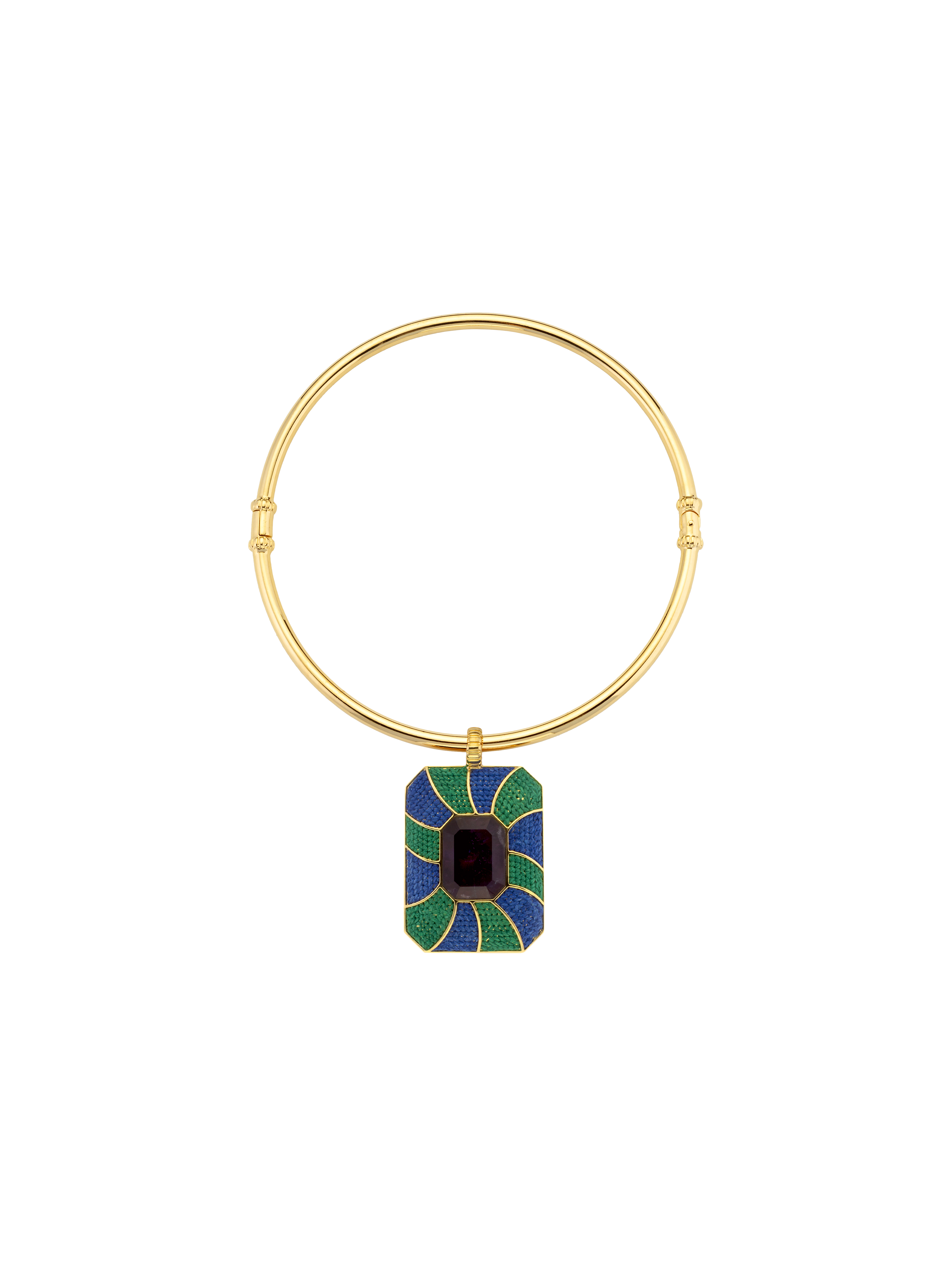 Colar Lolly - Azul e Verde