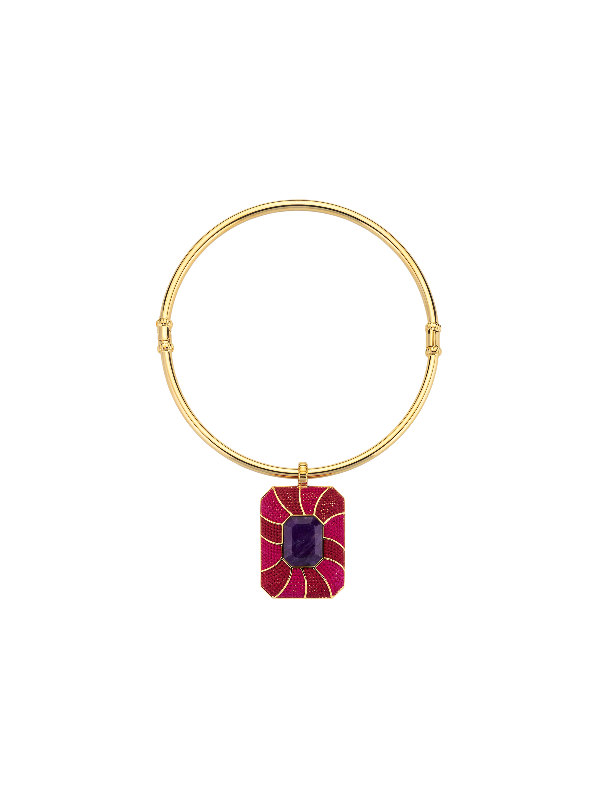 Colar Lolly - Vermelho e Rosa