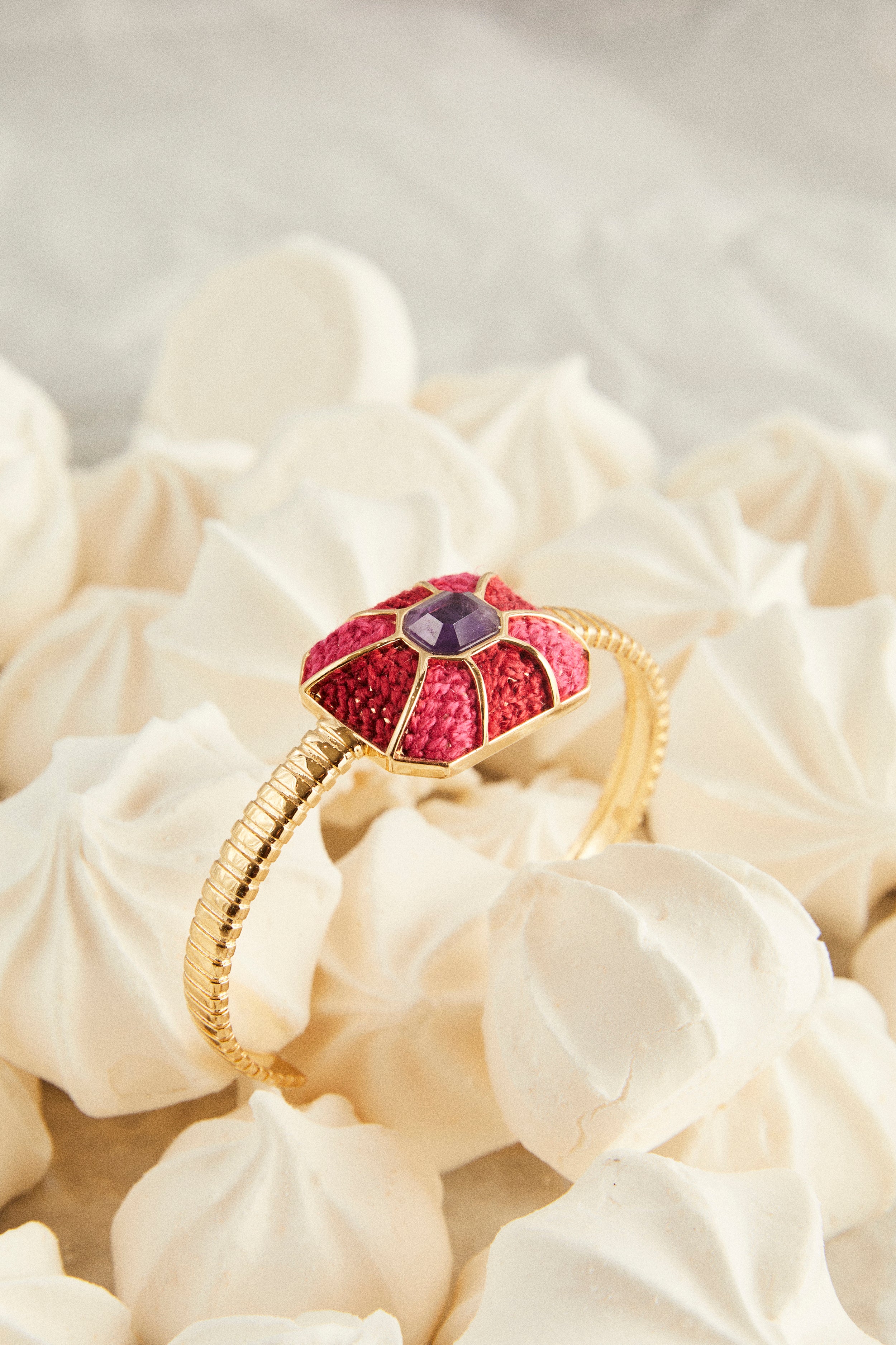 Pulseira Drops - Vermelha e Rosa