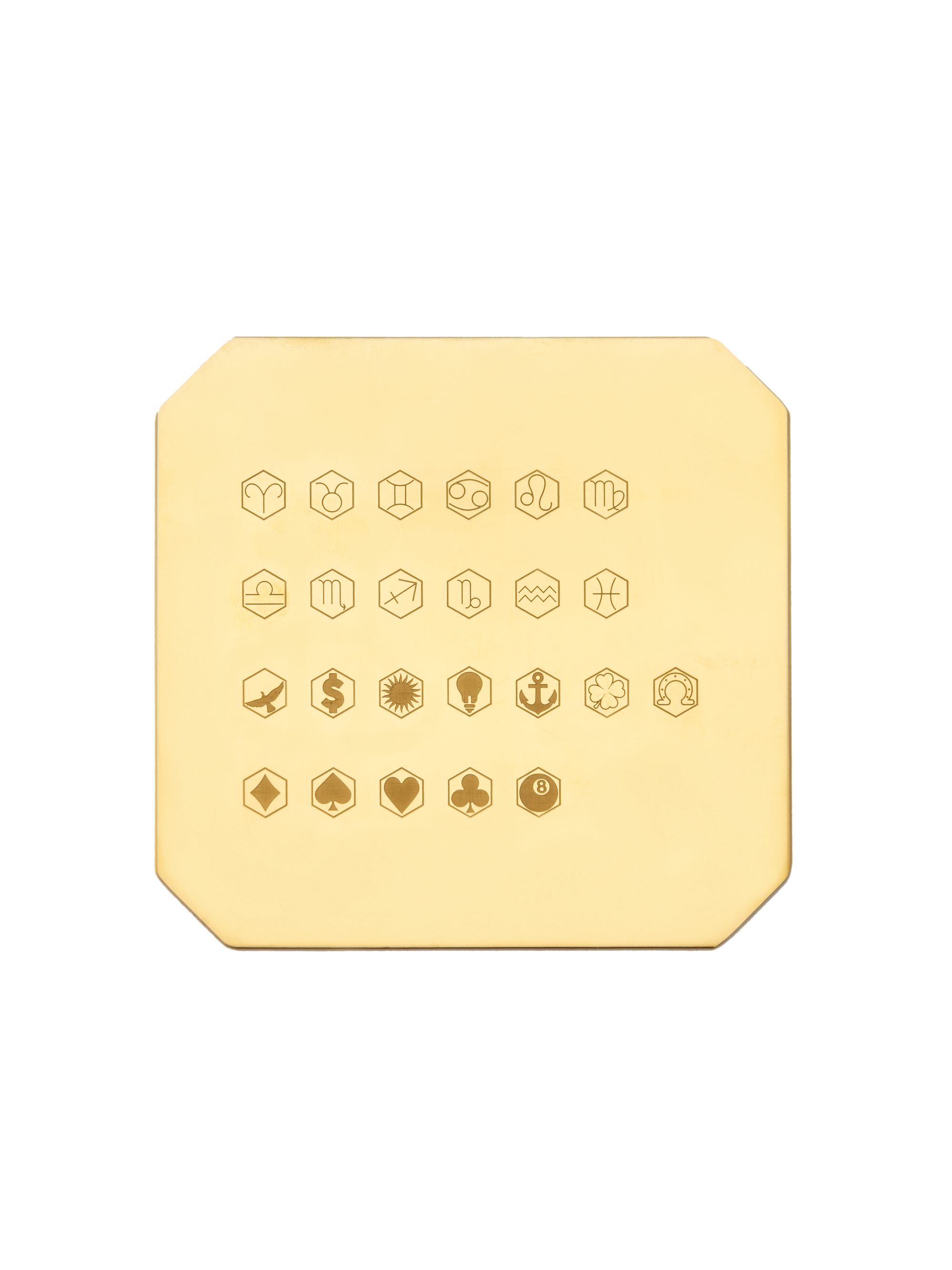Pulseira Hexagonal Fio Cetim